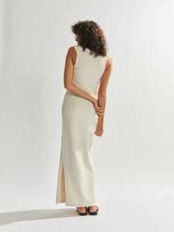 Flynn Backless Knit Maxi Dress Eggshell -Swathera Sales 06xaUA0ED9SXDlVsNs jHOGRk 12579.1710933886