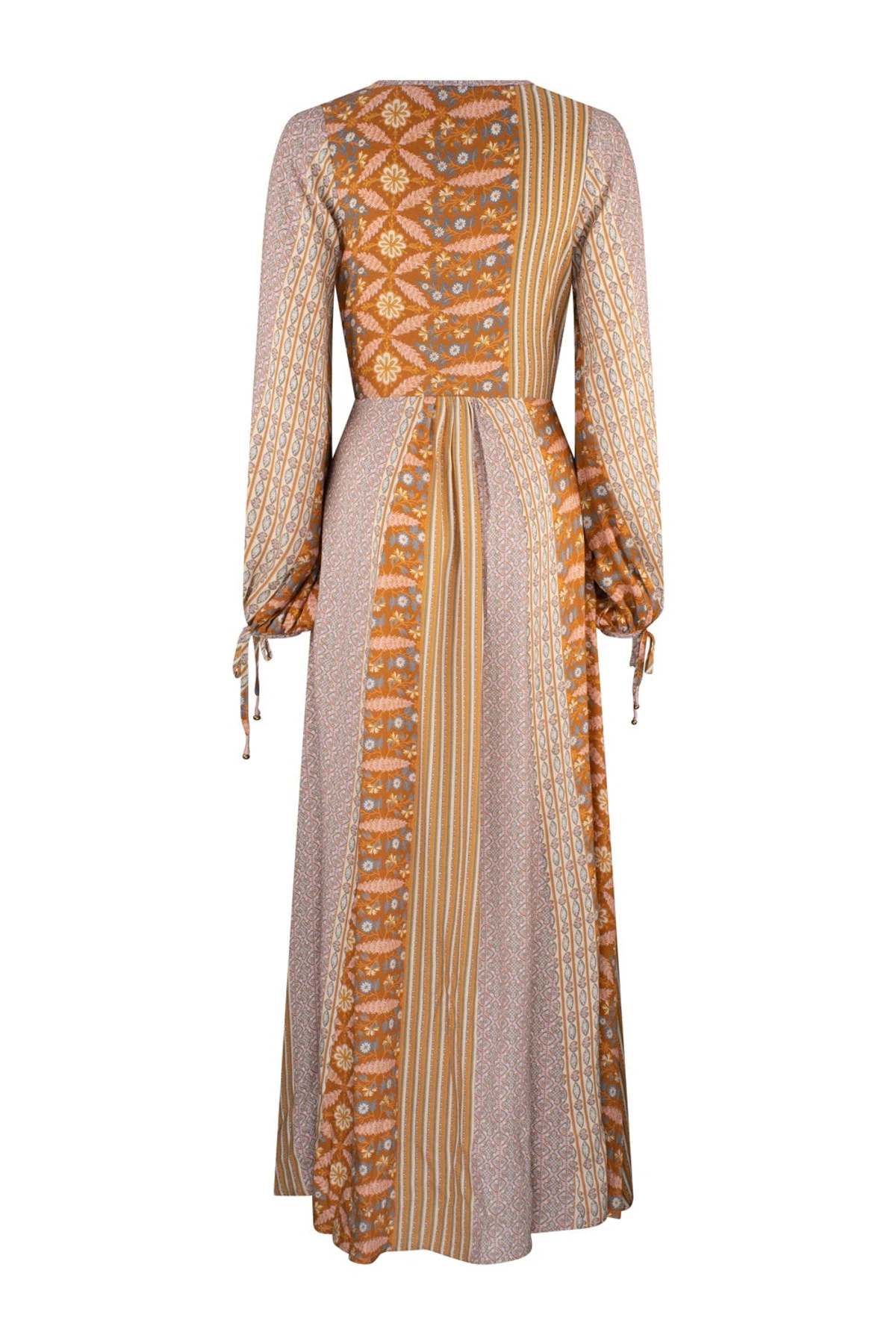 Alora Iola Maxi Dress - Alora Tan Stripe 6 Alora Iola Maxi Dress - Alora Tan Stripe - Image 4