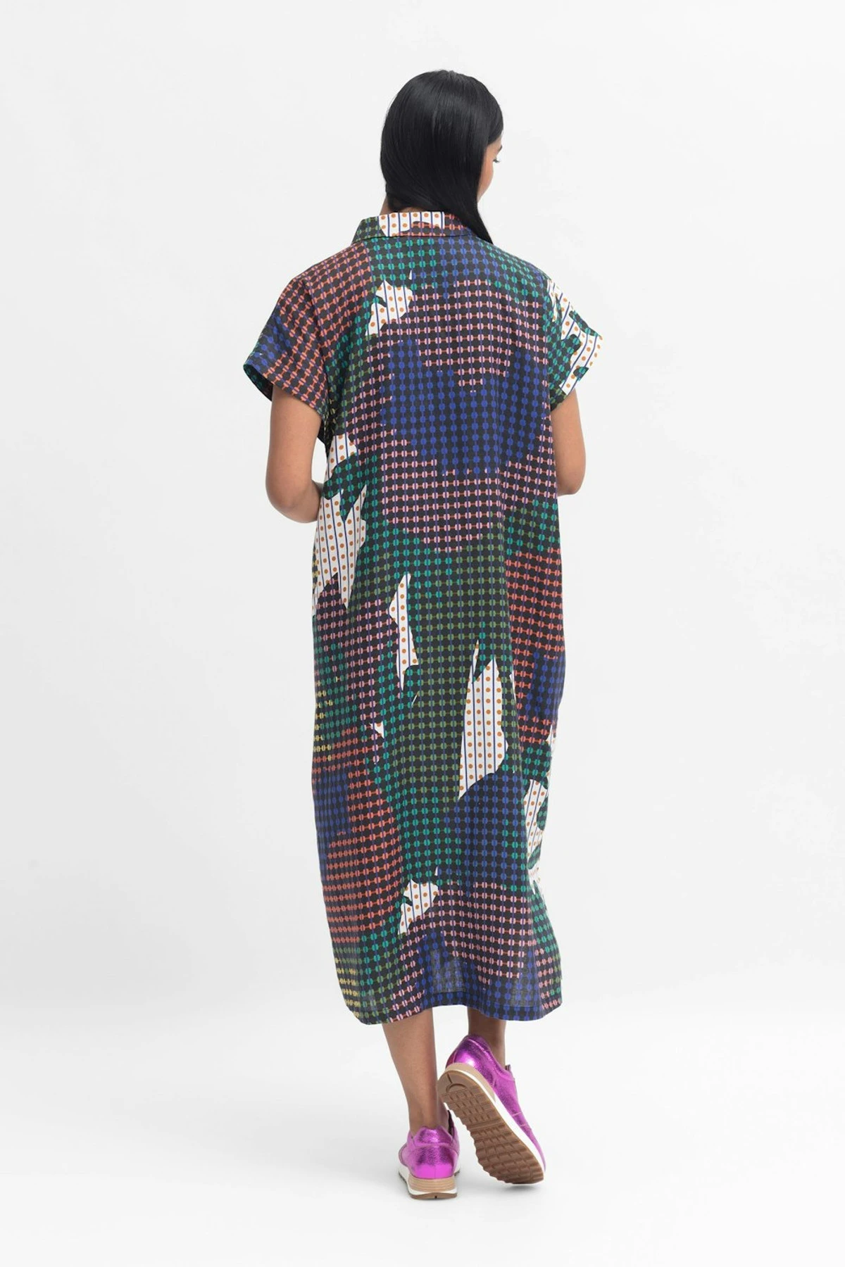 Tilko Silverscreen Linen Shirt Dress - 100511447 5 Tilko Silverscreen Linen Shirt Dress - 100511447 - Image 3