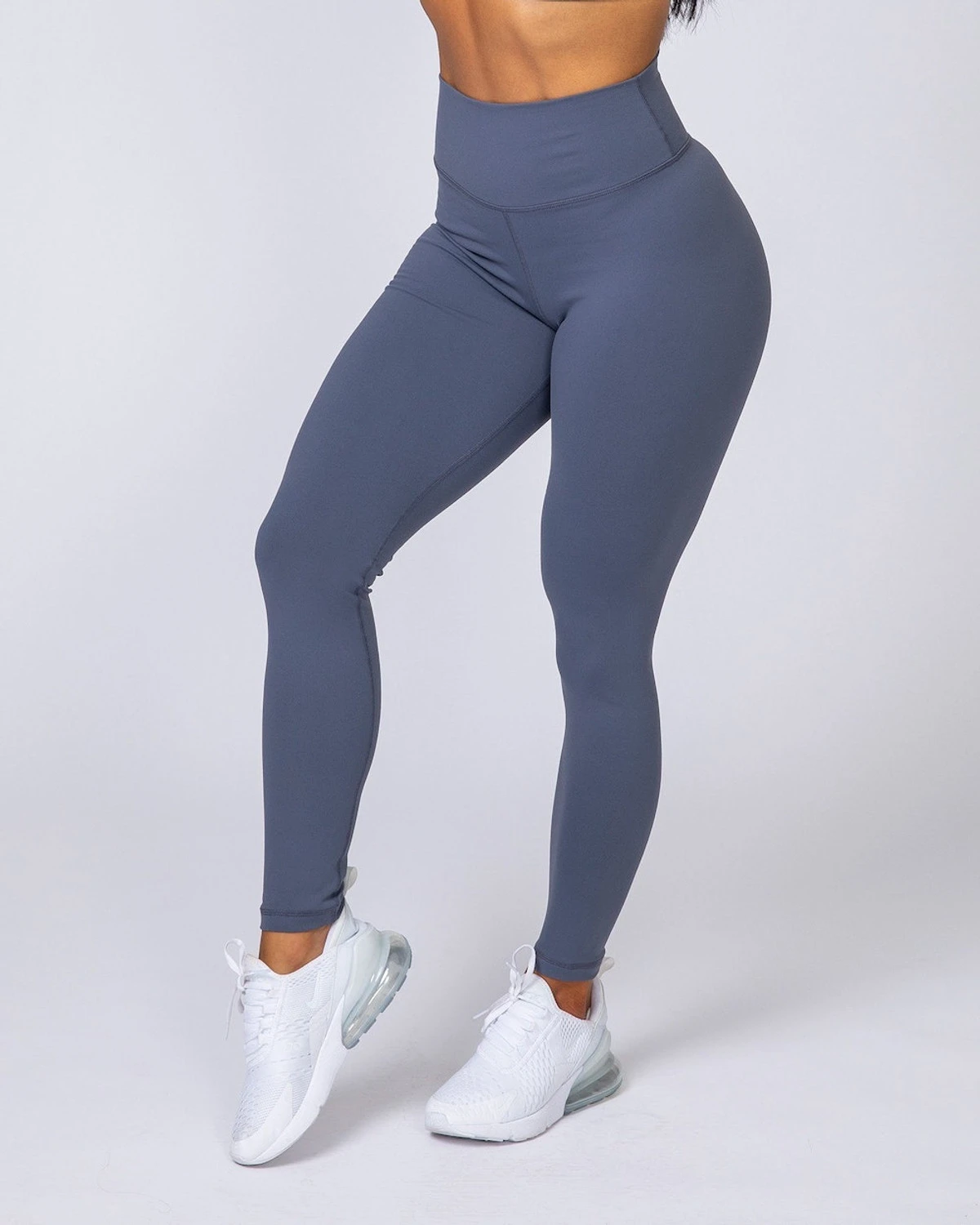 Signature Scrunch Ankle Length Leggings - Titanium 4 Signature Scrunch Ankle Length Leggings - Titanium - Image 2