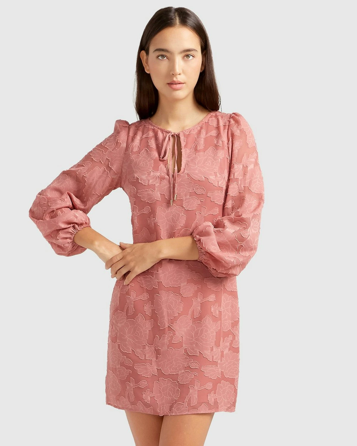 Kiss The Stars Dress - Dusty Rose 4 Kiss The Stars Dress - Dusty Rose - Image 2