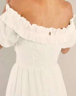 Bridgette Linen Maxi Dress - White 26 Bridgette Linen Maxi Dress - White -Swathera Sales 7qIqjr2ab3YmMuZCd6J W7DCQ 71723.1705086717