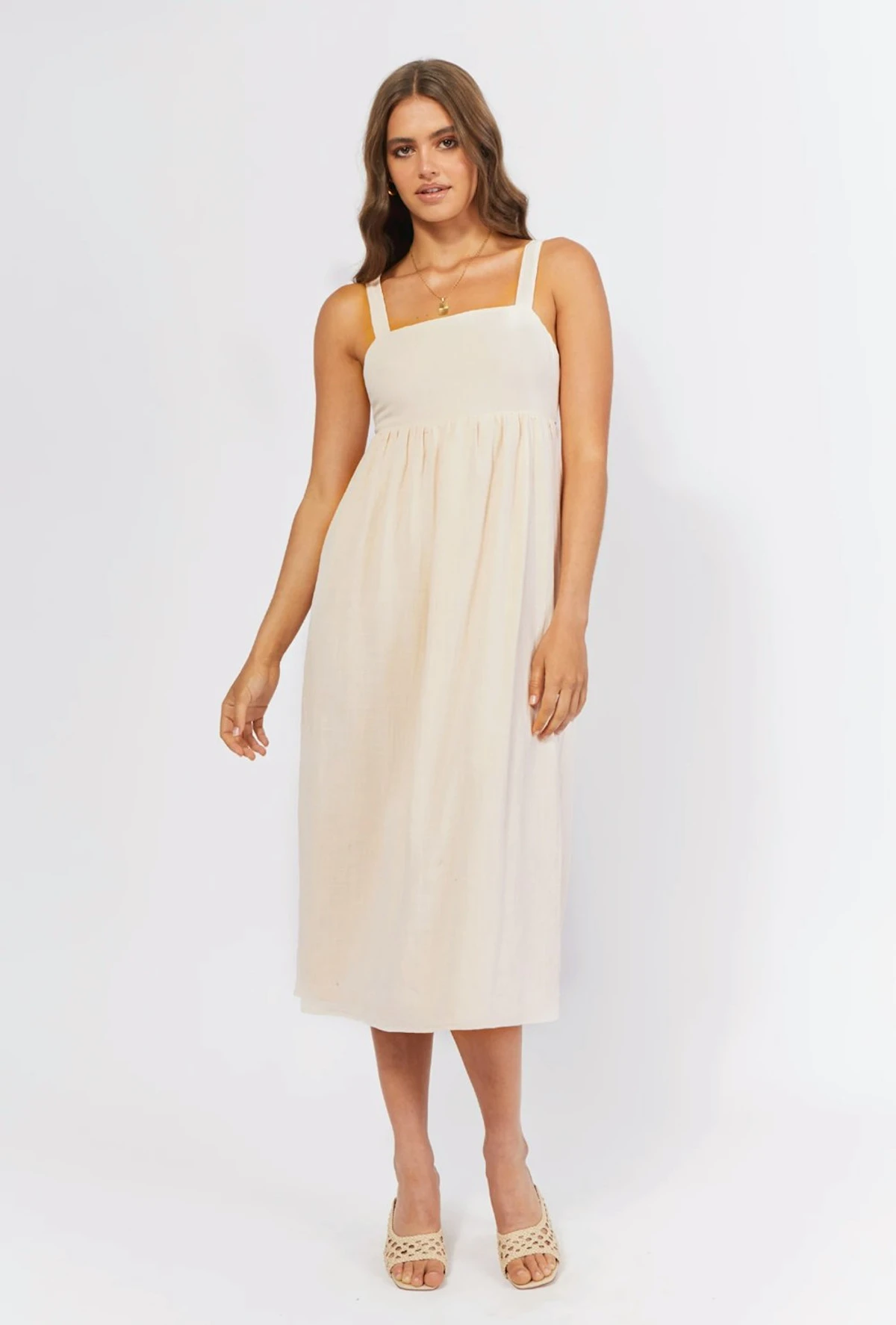 LEXI MIDI DRESS - DUSTY PINK 3 LEXI MIDI DRESS - DUSTY PINK