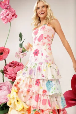 The Rainbow Garden Tiered Dress -Swathera Sales A67cH8NDdSBiQfkgIRaFZHPg 39488.1710335581