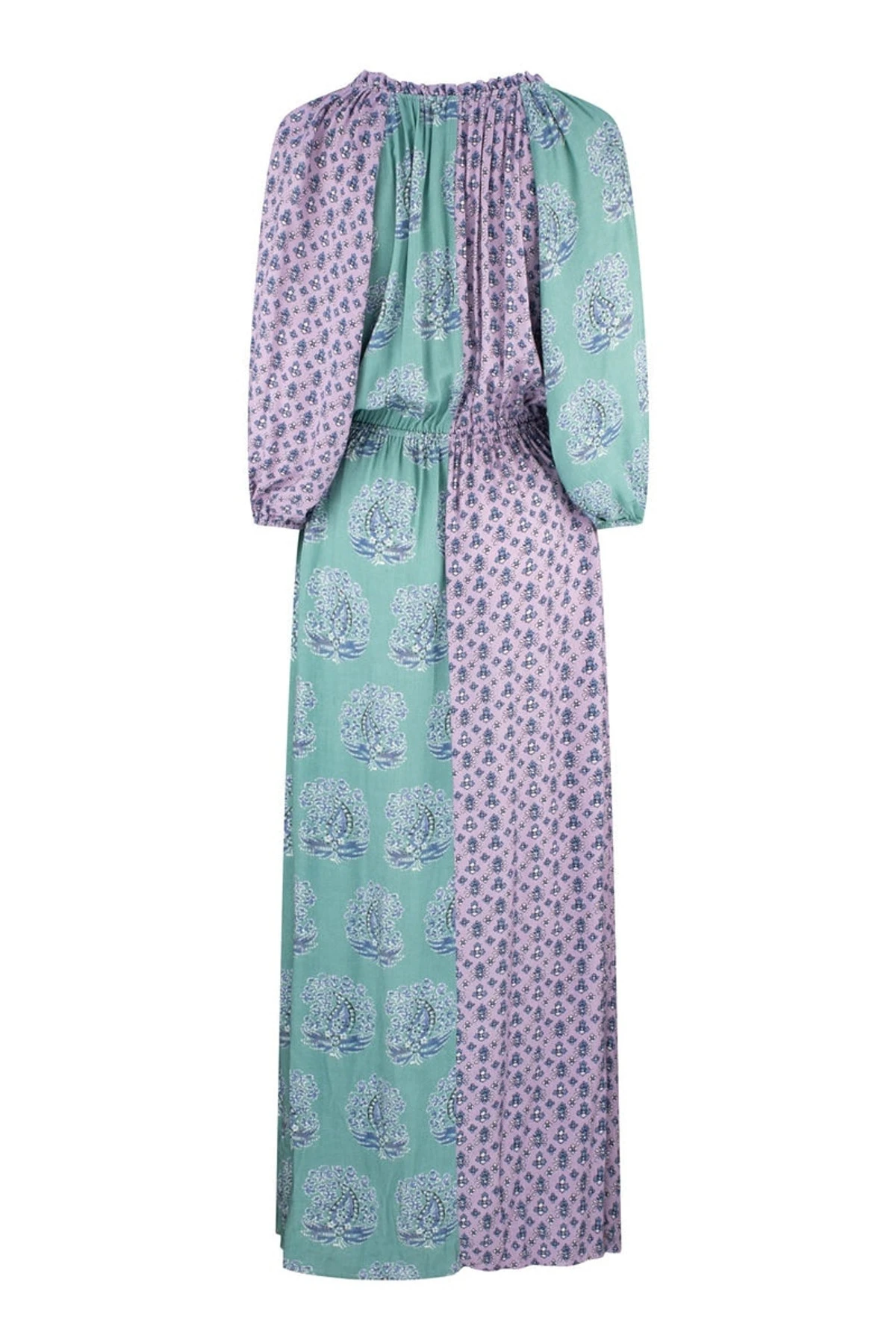 Pandora Harmony Maxi Dress - Everglade And Violet Patchwork 13 Pandora Harmony Maxi Dress - Everglade And Violet Patchwork - Image 11