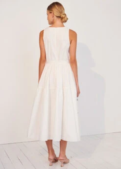 Chiara Midi Dress - White -Swathera Sales BDxTQI3sIyZ1hD NlE s0ngkg 43625.1700616149