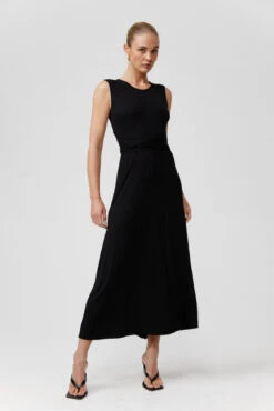 ELIZA DRESS - BLACK -Swathera Sales BNWL0 GpkyL1ONwQPopxHpN M 79717.1711107146