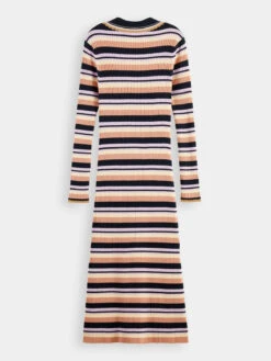 Scotch & Soda Long Sleeved Rib Knitted Polo Shirt Midi Dress -Swathera Sales DYRAALz9ECsDMJEAI zfhxoEw 65800.1711107713