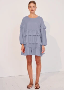 Lucia Ruffled Mini Dress - Blue 7 Lucia Ruffled Mini Dress - Blue -Swathera Sales DlH3CsM2SPOOv3Zbwrp8h437Q 70854.1703220425
