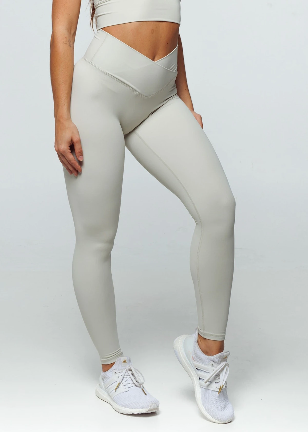 Elevate Cross Leggings - Stone 7 Elevate Cross Leggings - Stone - Image 5