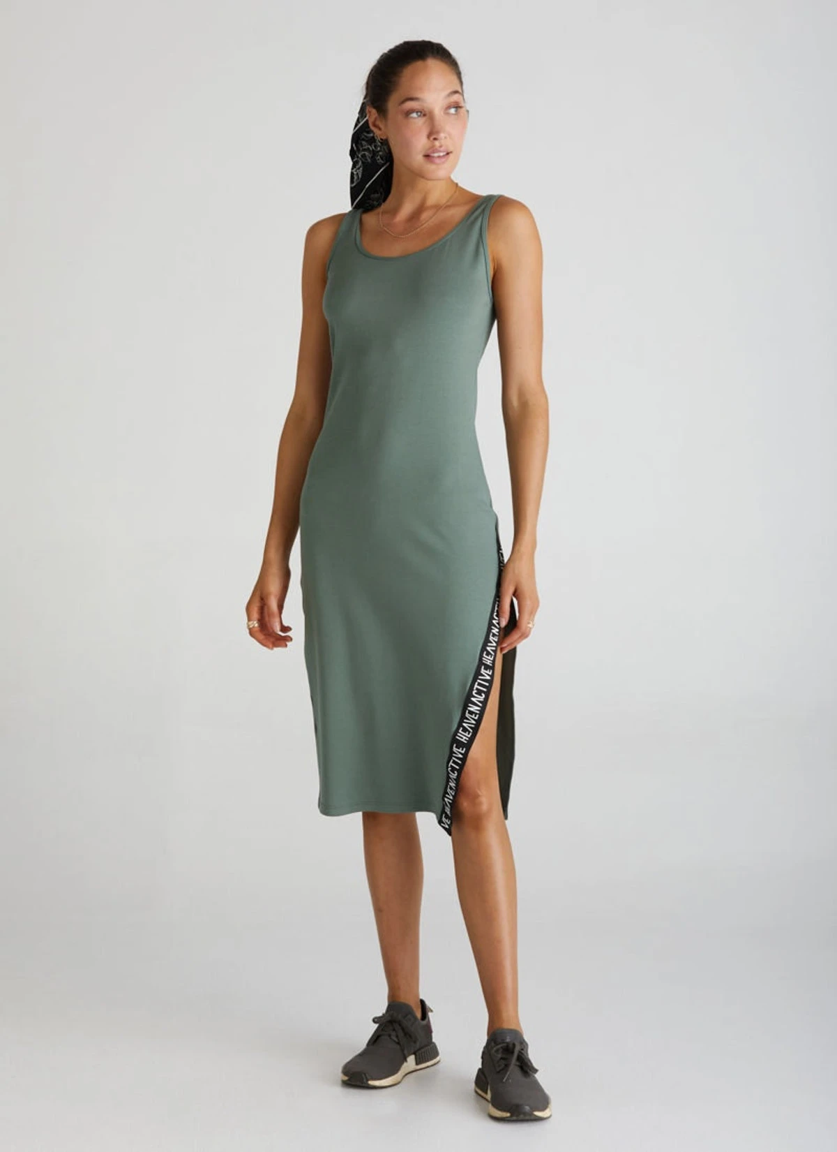 Heaven Active Split Front Maxi Dress 3 Heaven Active Split Front Maxi Dress