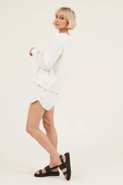 LOVER TERRY SHORTS - BLANC - FINAL SALE -Swathera Sales GpmjbLeHVQbKJf vAFy0V6ftI 94725.1709121896