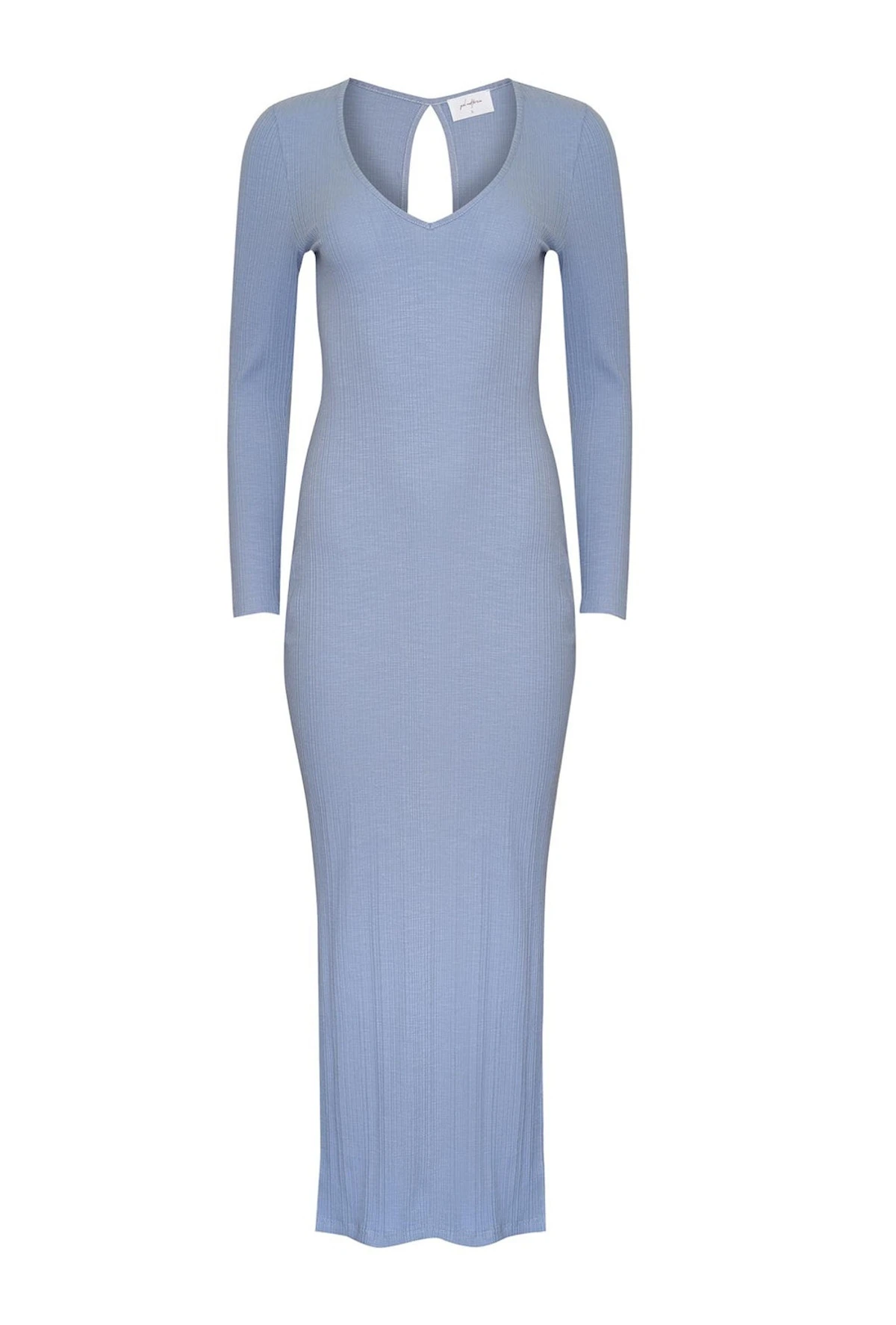 ELDA MIDI DRESS - DUSTY BLUE 15 ELDA MIDI DRESS - DUSTY BLUE - Image 13