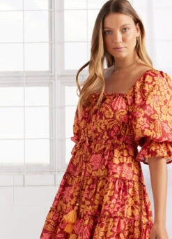 Isabella Tiered Peasant Dress PEONIA 16 Isabella Tiered Peasant Dress PEONIA -Swathera Sales IoZChRUa83Ah 1i131xpP0aJc 43974.1708690950