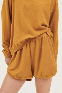 LOVER TERRY SHORTS - AMBER - FINAL SALE 24 LOVER TERRY SHORTS - AMBER - FINAL SALE -Swathera Sales J4xzmkyPSscWwfHn DEP5nC8 62880.1709121884