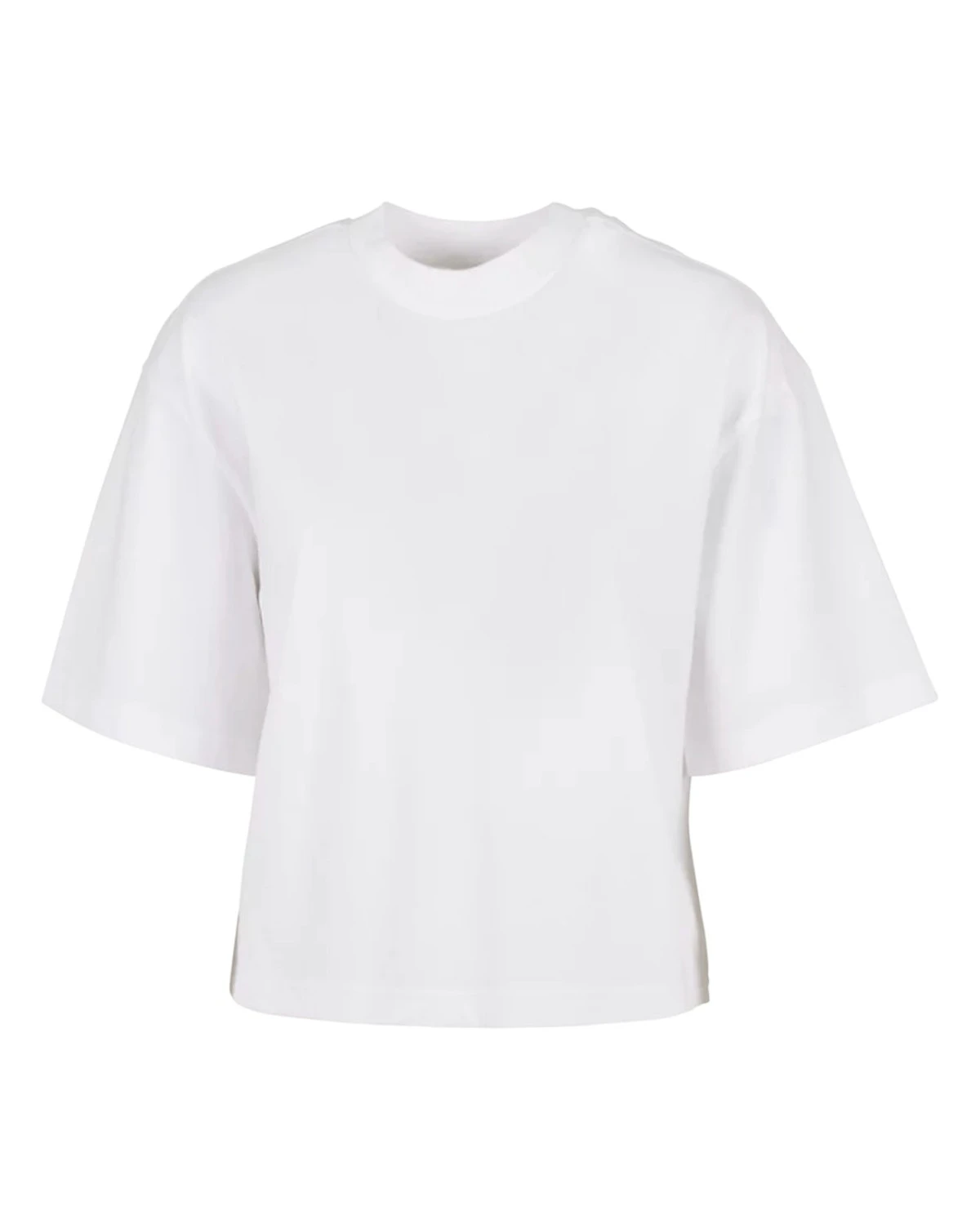 URBAN CLASSICS Womens Organic Oversized Tee - White 19 URBAN CLASSICS Womens Organic Oversized Tee - White - Image 17