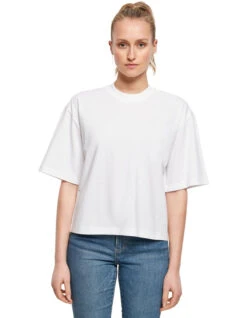URBAN CLASSICS Womens Organic Oversized Tee - White 40 URBAN CLASSICS Womens Organic Oversized Tee - White -Swathera Sales K3grOteOIXUCzO2cV5DURWxQA 05029.1708089966