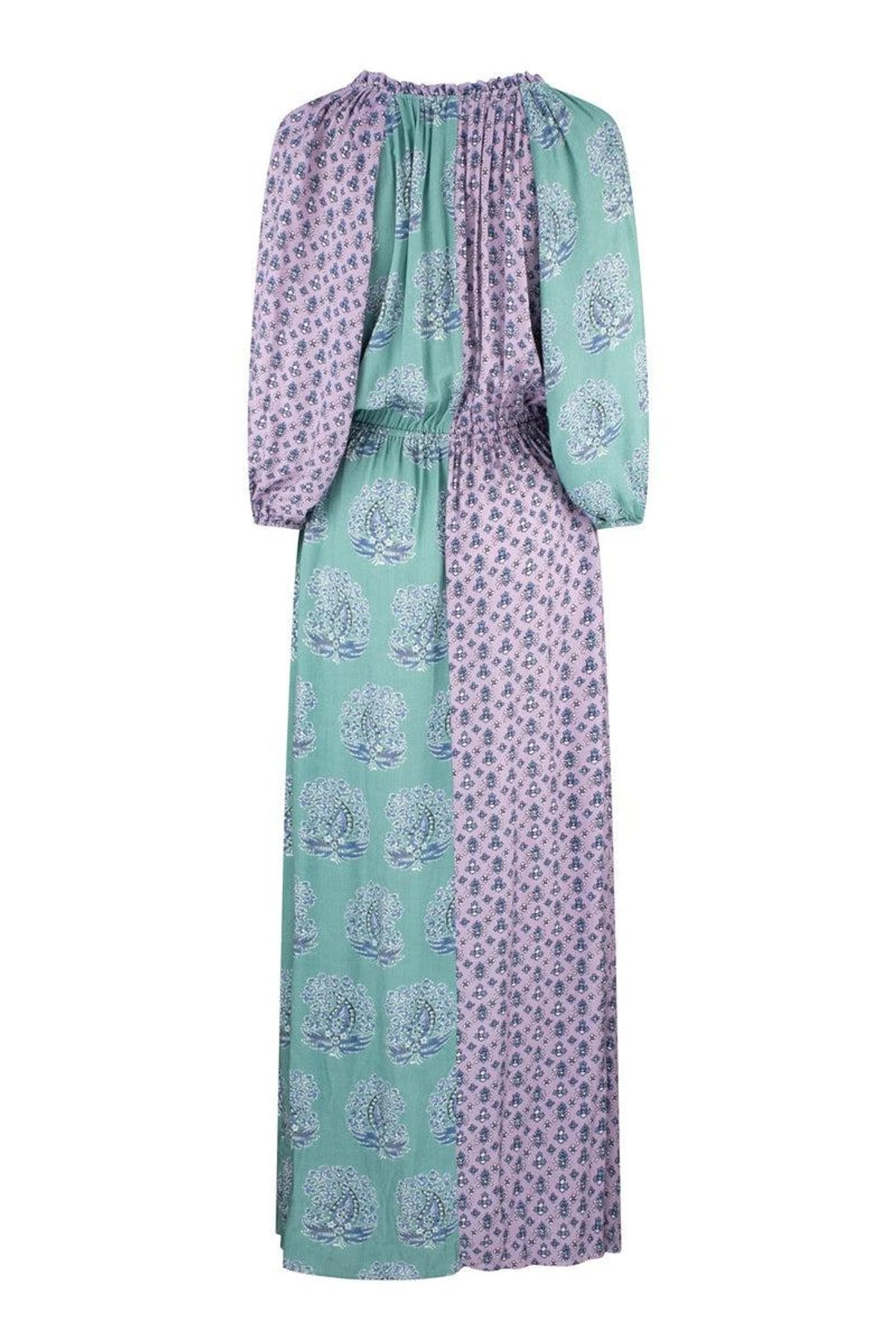 Pandora Harmony Maxi Dress - Everglade And Violet Patchwork 16 Pandora Harmony Maxi Dress - Everglade And Violet Patchwork - Image 14