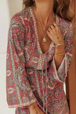 Pashmina Elettra Mini Dress - Pashmina Rose