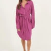 ARIA KNIT SHIRT DRESS - CHERRY - FINAL SALE -Swathera Sales Mif0vc3kEYXUQLO5sY1tdEAhw 14321.1710761456