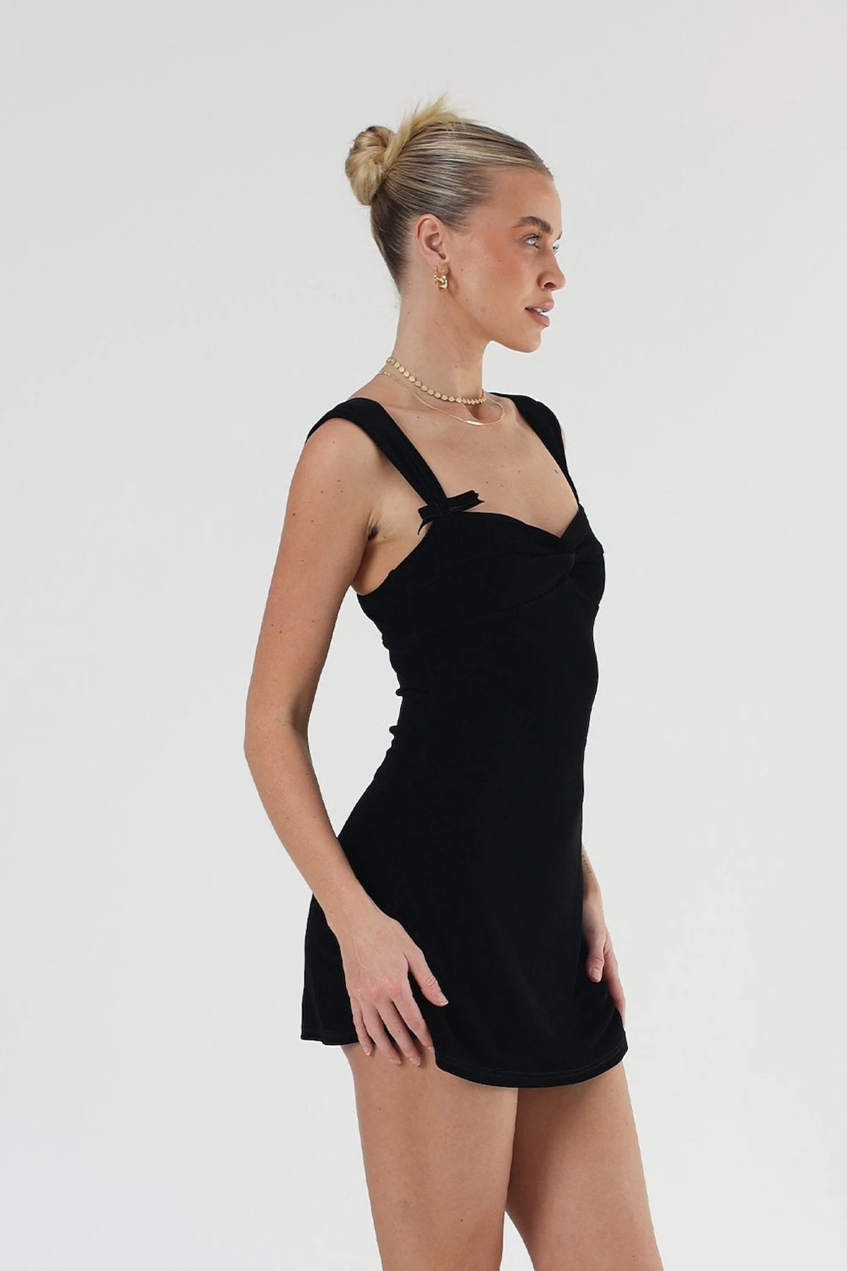 Gabriella Twist Front Mini Dress 9 Gabriella Twist Front Mini Dress - Image 7