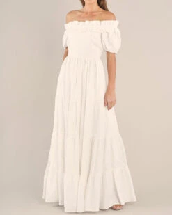 Bridgette Linen Maxi Dress - White 27 Bridgette Linen Maxi Dress - White -Swathera Sales O2R5 slxrvHkpyc4juP2RiIwk 32604.1705086717