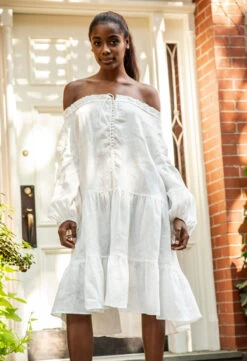 PEBBLY DRESS CRISP WHITE -Swathera Sales O42xCrbgURHTEO6wMlVpP7HtA 00766.1704234677