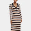 Scotch & Soda Long Sleeved Rib Knitted Polo Shirt Midi Dress -Swathera Sales OeR8i8pXieNvdXMakNLbzxgsI 88033.1711107711
