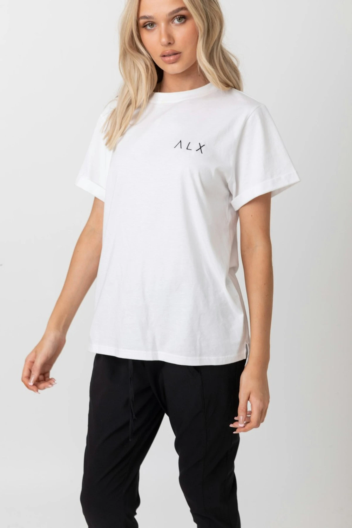 Λ L X Crew T-Shirt White 7 Λ L X Crew T-Shirt White - Image 5