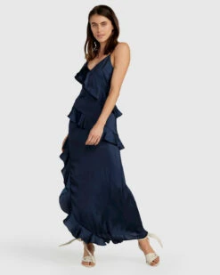 Ocean Eyes Tiered Maxi Dress - Navy -Swathera Sales Q7OxUwBzGgI9I3Ihx0cqSojBg 36983.1710502197