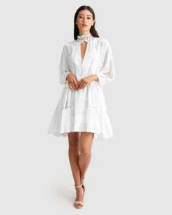 Unforgettable Oversized Lace Mini Dress - White 19 Unforgettable Oversized Lace Mini Dress - White -Swathera Sales QNWnMoO9Y40Wg0udhM2ZxTWpY 12265.1711107556