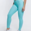 Elevate Cross Leggings - Mint