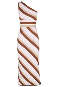 St Tropez One Shoulder Knit Dress - Neapolitan Stripe 15 St Tropez One Shoulder Knit Dress - Neapolitan Stripe -Swathera Sales Wf5occM7XUngHHTmV86f0BBik 86326.1709292648