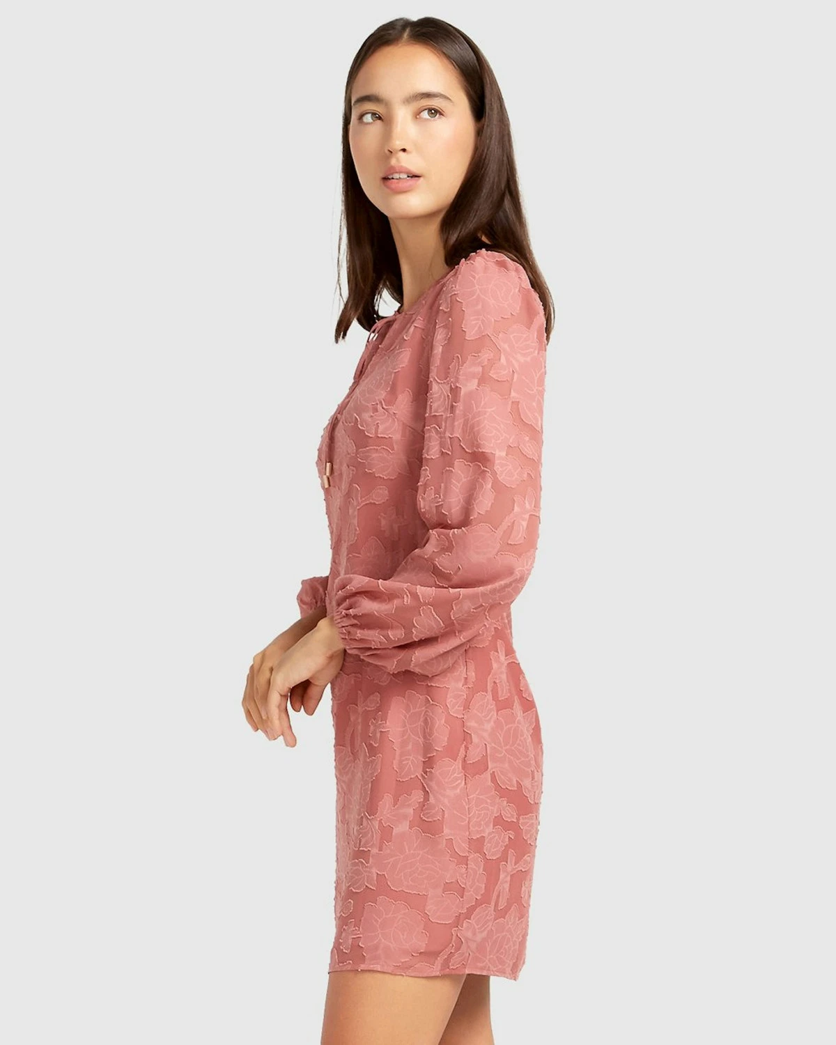 Kiss The Stars Dress - Dusty Rose 5 Kiss The Stars Dress - Dusty Rose - Image 3