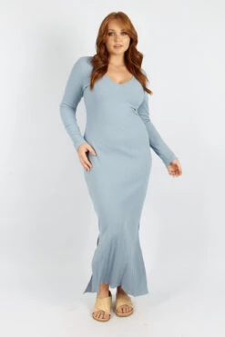 ELDA MIDI DRESS - DUSTY BLUE 22 ELDA MIDI DRESS - DUSTY BLUE -Swathera Sales YKByqPNQ2QGVtQwMqdZjYgI9g 88295.1711107497