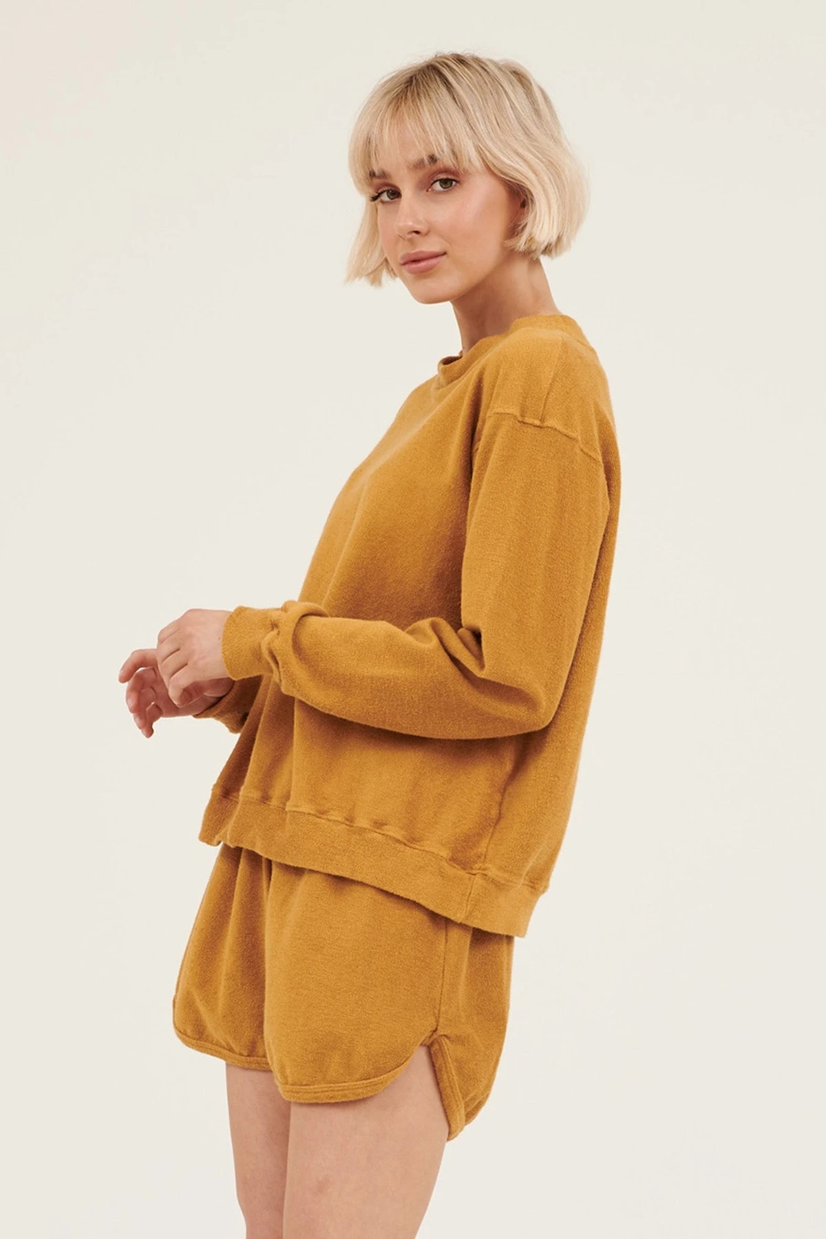 LOVER TERRY SHORTS - AMBER - FINAL SALE 13 LOVER TERRY SHORTS - AMBER - FINAL SALE - Image 11