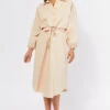 ELENI MIDI DRESS - BEIGE