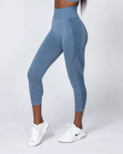Shape Up Seamless 7/8 Leggings - Navy Marl -Swathera Sales ZbRIYnYZxeTt43kdU fJHTY4Y 61871.1711106696