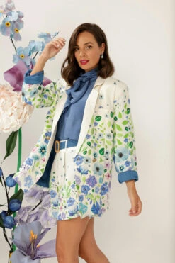 The Bud To Blossom Linen Shorts