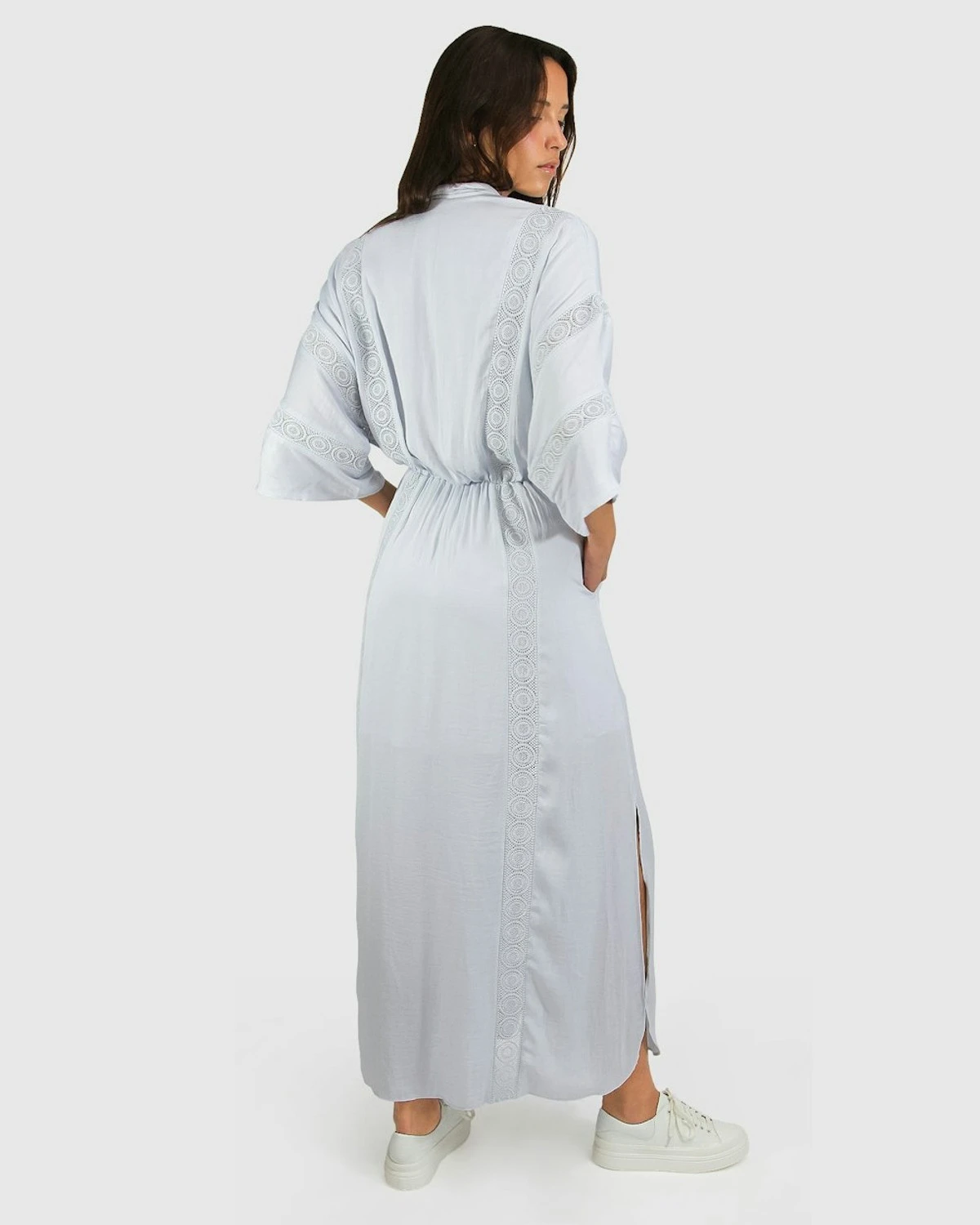 Hideaway Maxi Dress - Light Blue 7 Hideaway Maxi Dress - Light Blue - Image 5