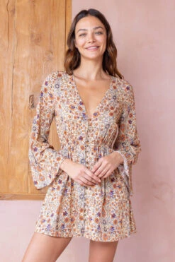 Gaia Fortuna Mini Dress - Cream Iris -Swathera Sales cpGDGgcB SyL3wmLkSrlu1blQ 63868.1711107610