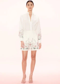 Botanical Embroidered Shorts - White -Swathera Sales dguy2eTre 1lT J14BiQZwiU4 66789.1706270047