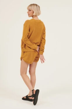 LOVER TERRY SHORTS - AMBER - FINAL SALE 29 LOVER TERRY SHORTS - AMBER - FINAL SALE -Swathera Sales fdCv SAPYBSTtol9iTnRx9L3w 57093.1709121890