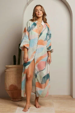 Havana Lorena Maxi Shirt Dress - Watercolour Tropical 18 Havana Lorena Maxi Shirt Dress - Watercolour Tropical -Swathera Sales fejXCkrt p4vK Jr7N9ZkeHRA 85131.1711106651