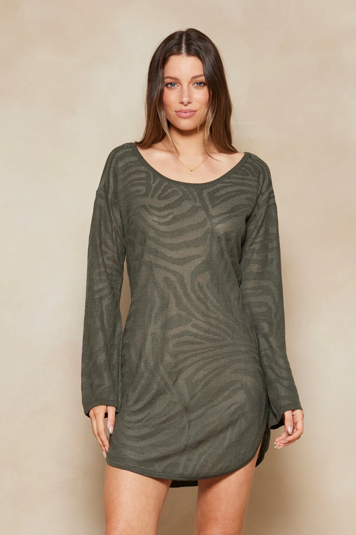 Phoenix Teia Mini Dress - Hunter 10 Phoenix Teia Mini Dress - Hunter - Image 8