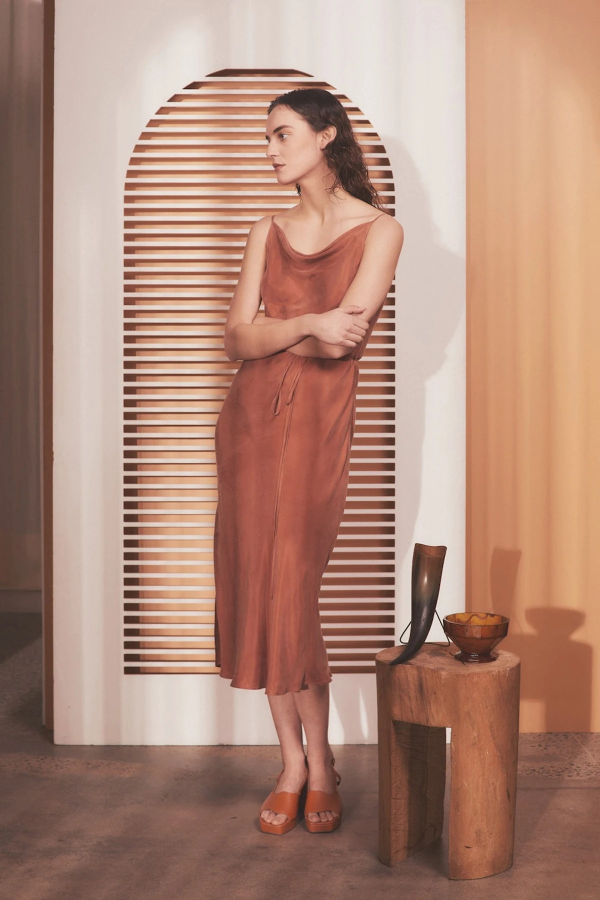 Siku Dress Rust 7 Siku Dress Rust - Image 5