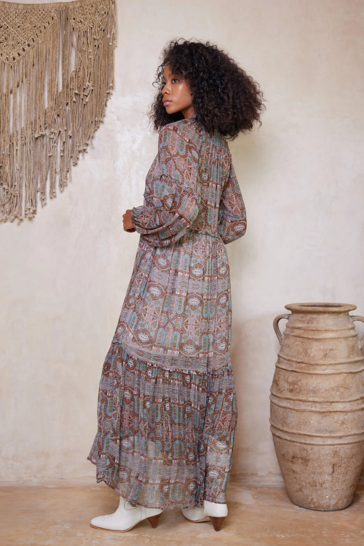 Marjorie Isla Maxi Dress - Sandshell 10 Marjorie Isla Maxi Dress - Sandshell - Image 8