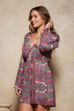 Pashmina Elettra Mini Dress - Pashmina Rose -Swathera Sales lMc ra0LWqh01M9LK YOobDw4 61688.1711106817
