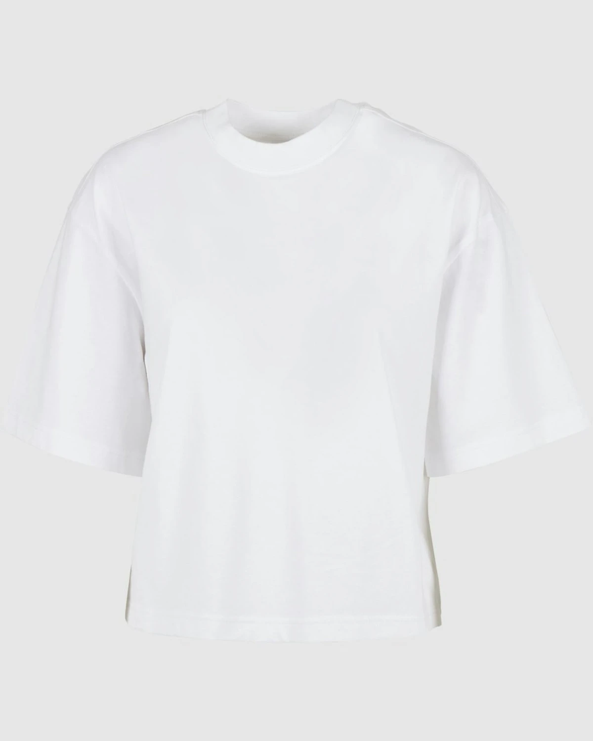 URBAN CLASSICS Womens Organic Oversized Tee - White 18 URBAN CLASSICS Womens Organic Oversized Tee - White - Image 16