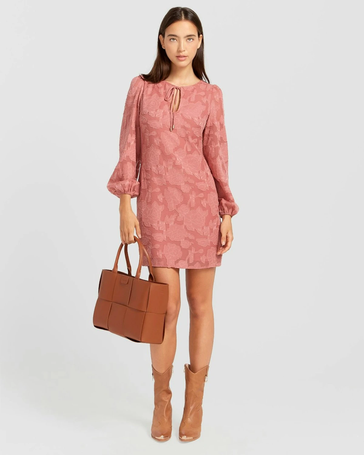 Kiss The Stars Dress - Dusty Rose 7 Kiss The Stars Dress - Dusty Rose - Image 5